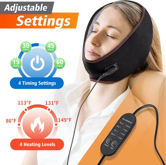 🎄🎁RESUME™ - Aparat de masaj facial cu încălzire și infraroșu îndepărtat din fibră de carbon