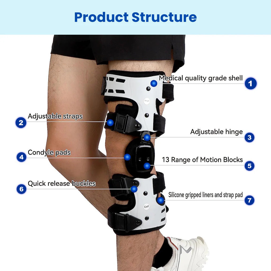 REFEET™ - Orteză de genunchi reglabilă KneeGlide