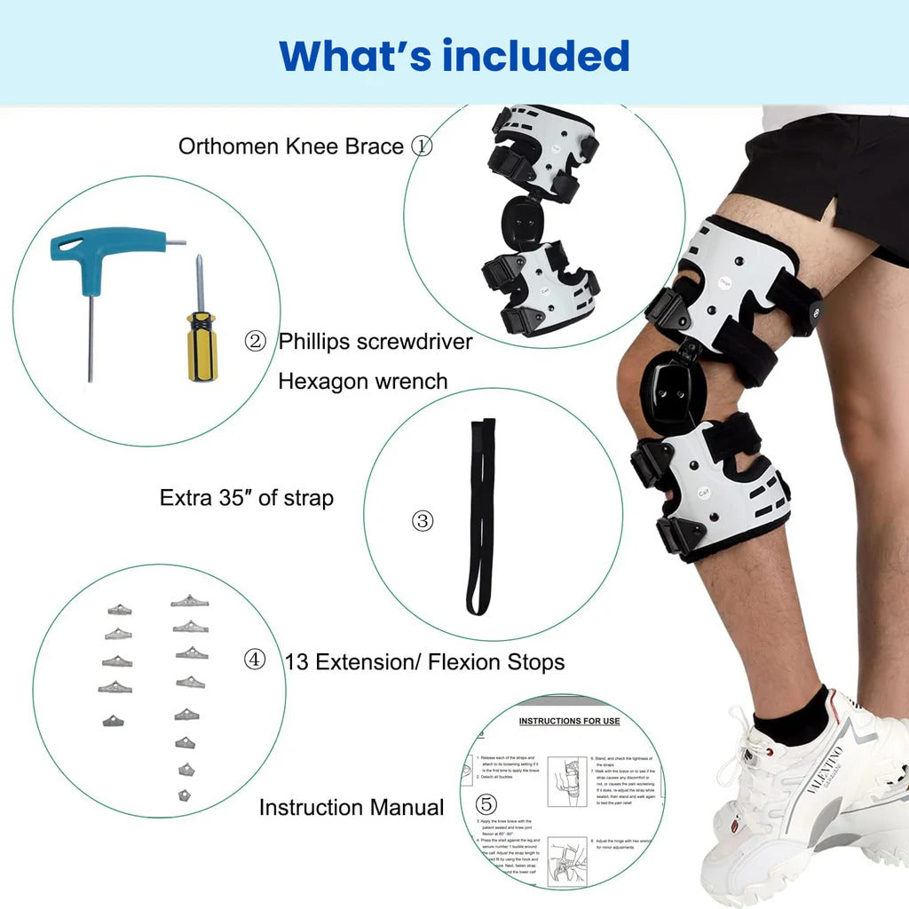 REFEET™ - Orteză de genunchi reglabilă KneeGlide
