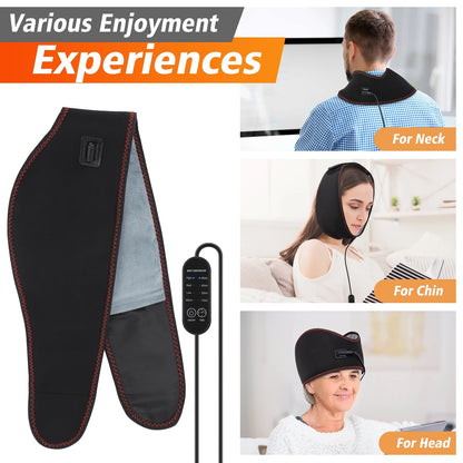 RESUME™ - Aparat de masaj facial cu încălzire și infraroșu îndepărtat din fibră de carbon